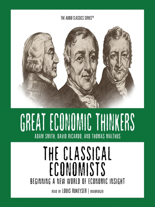Title details for The Classical Economists by E. G. West - Available